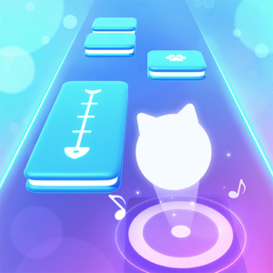 نرم افزار dancing cats music tiles اندروید